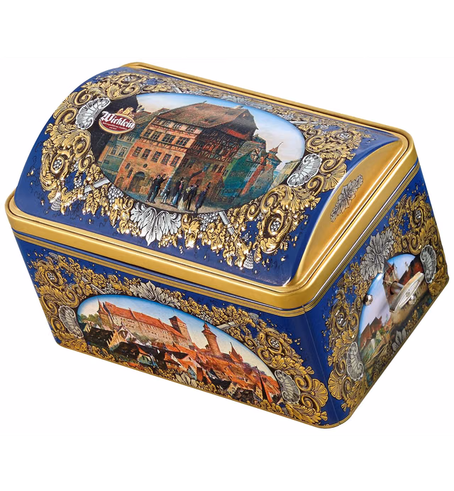 Wicklein Gold Elisen Musical Nürnberger Lebkuchen Tin, 10.6 Ounce