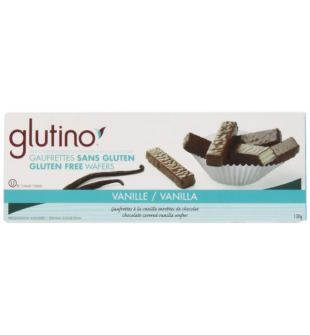 Glutino Vanilla Wafers, 4.6-Ounce Boxes (Pack of 12)