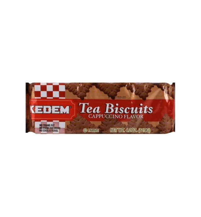 Kedem Tea Biscuits Cappuccino, 4.2-Ounce (Pack of 24)