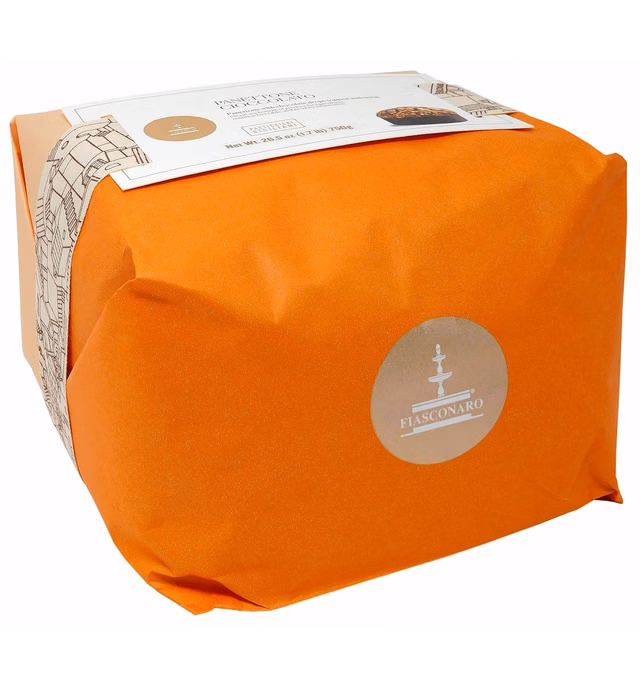 Fiasconaro Chocolate Panettone Cioccolato Italian Christmas Cake 26.45 Oz. 750 Gram