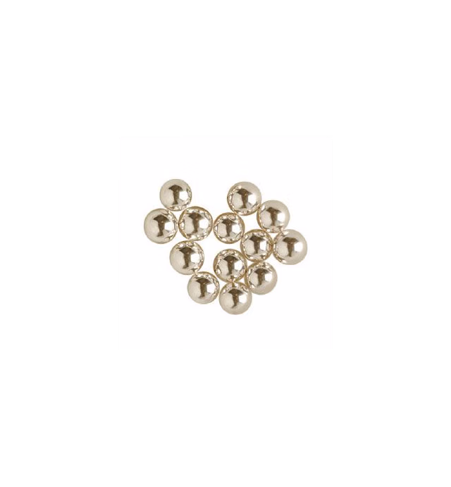 O'Creme Silver Dragees Cake Decorating Supplies for Bakers: Cookie, Cupcake & Icing Toppings, Bright Metallic Sphere Sprinkles Decoration, Certified, Decorating Sugar Ball Accents (10mm, 16 Oz)