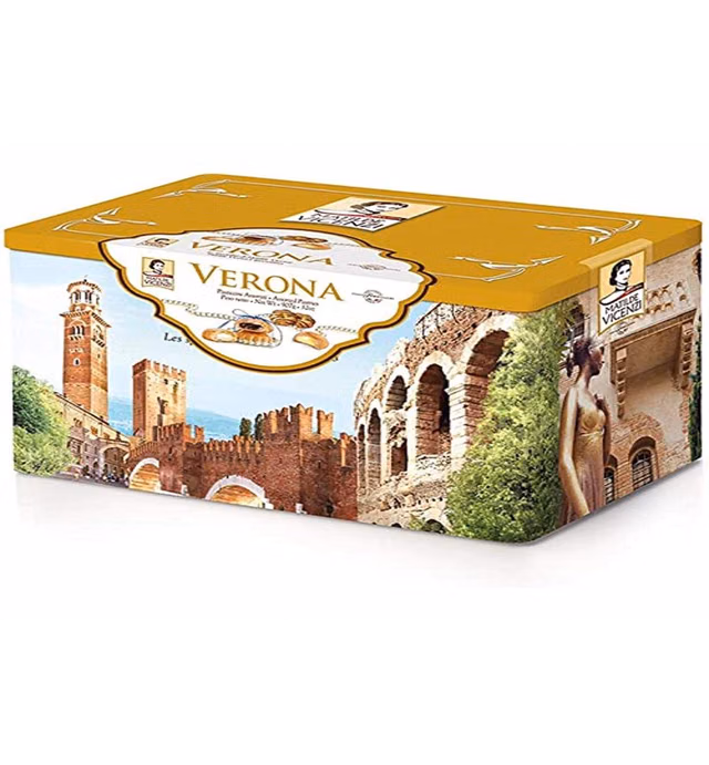 Vicenzi: Verona Assorted Pastries - 32 Ounces (907g) Special Edition Tin [ Italian Import ]