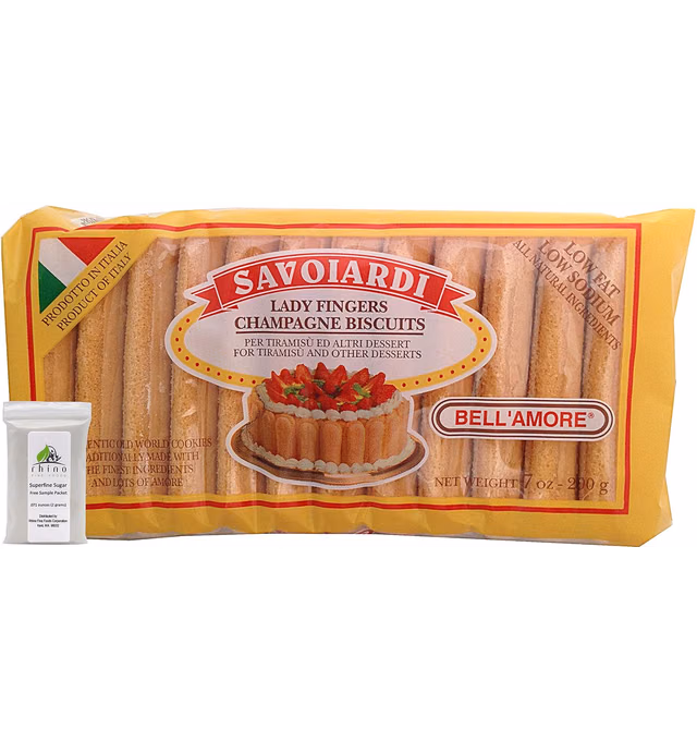 Savoiardi, Lady Fingers Champagne Biscuits, 7 oz