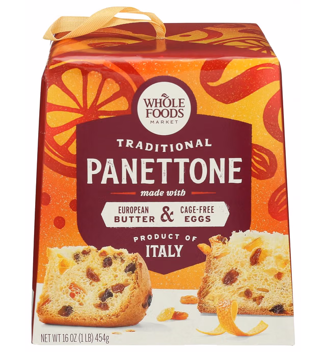 Whole Foods Market, Limited Edition Panettone, Traditional, 16 Ounce