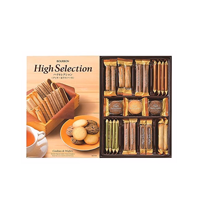 Bourbon High Selection Assorted Cookies & Wafers 10.51oz/298g (3 Pack)