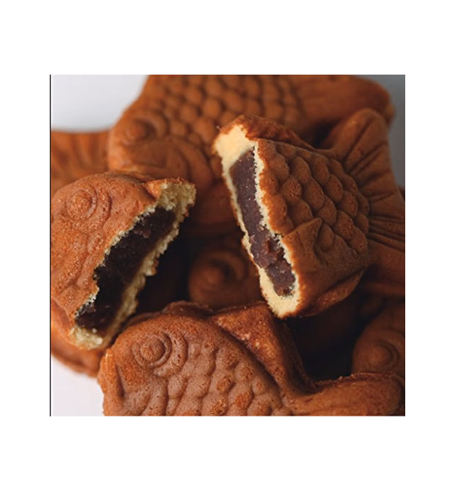 Japanese Taiyaki Manju Fish-shaped Anko Cake Wagashi