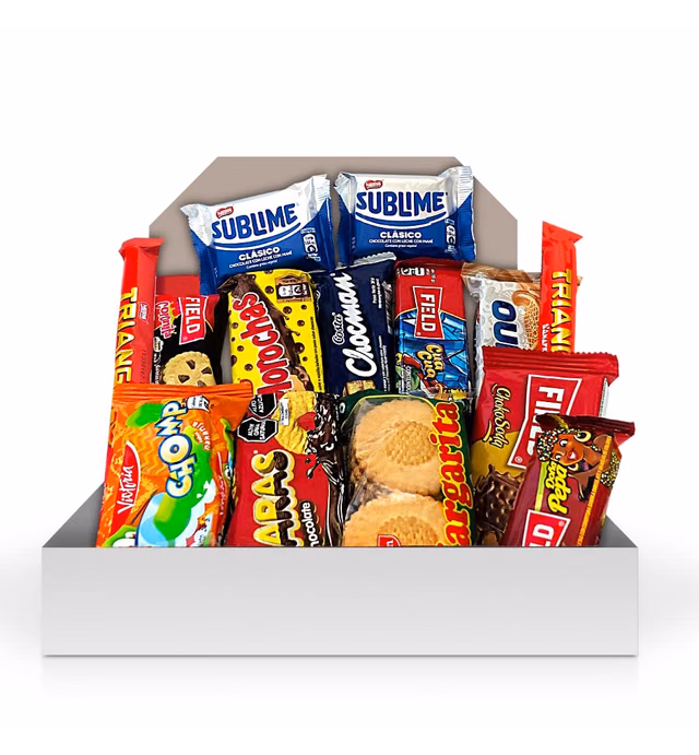 Caja de Galletas y Chocolate Peruano Doña Pepa y mas | Peruvian 12 Assorted Treats Box