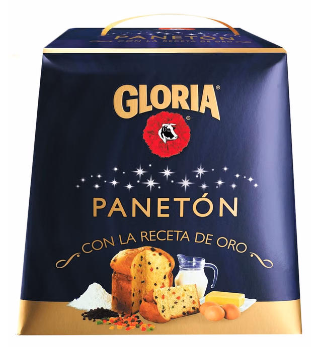 Paneton Gloria Peruvian Fruitcake Panettone 35.27 Oz. (1 Kg.)