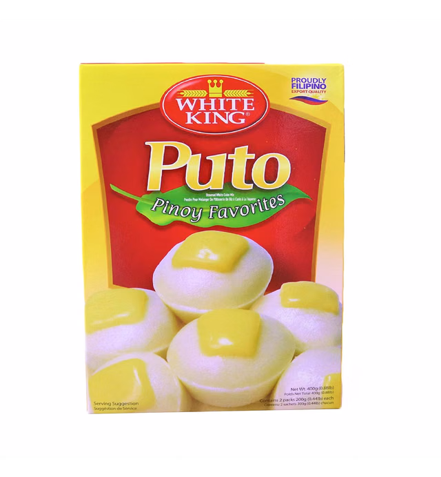 White King - Classic Puto - Steamed White Cake Mix (Net Wt. 400g)