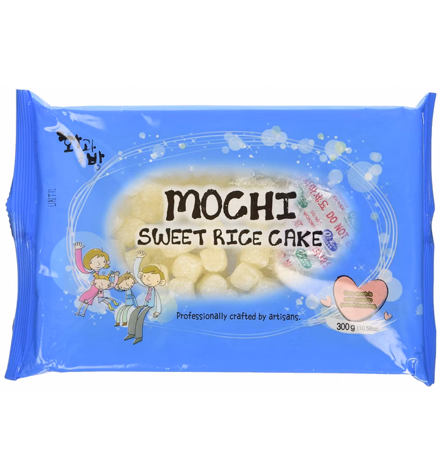 Mochi Sweet Rice Cake Topping - White 300g 10.58oz