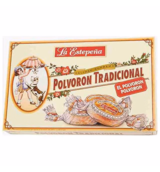 La Estepena Traditional Polvoron 650 grams (1.43 pounds)