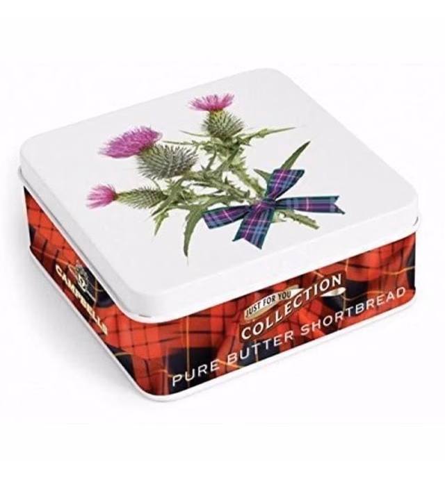Campbell's Shortbread Scottish Thistle Tin 90 G