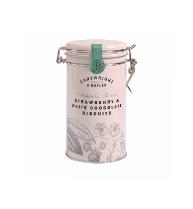 Cartwright & Butler Strawberry and White Choc Biscuits 200 g