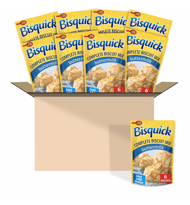 Betty Crocker Bisquick Buttermilk Biscuit Mix, 7.5 oz (Pack of 9)