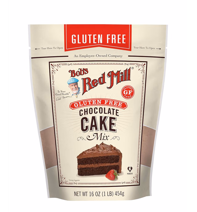 Bob's Red Mill Gluten Free Chocolate Cake Mix, 16 ounce (Pack of 4)