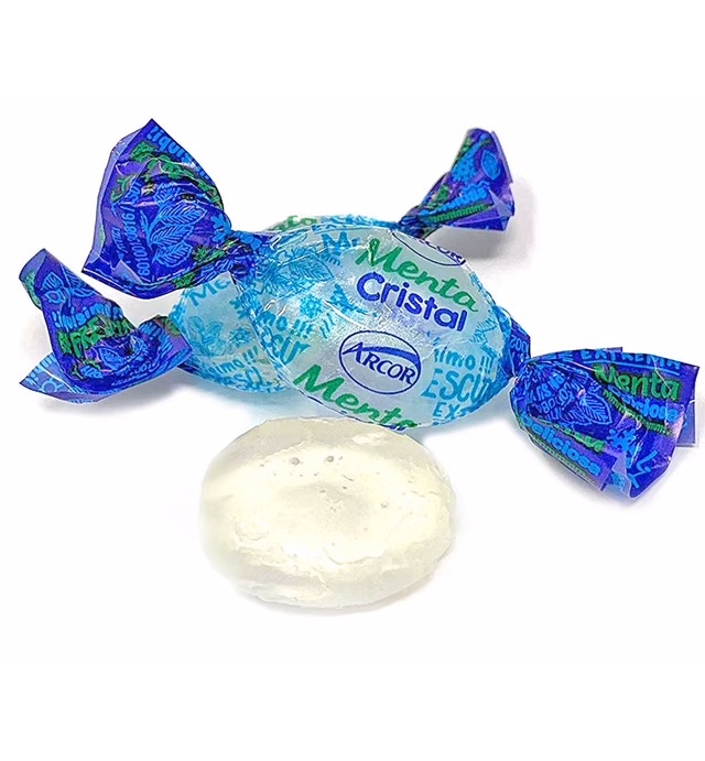 Arcor Crystal Mints | Refreshing Mint Clear Hard Candy | Bulk Wrapped | 4 pounds