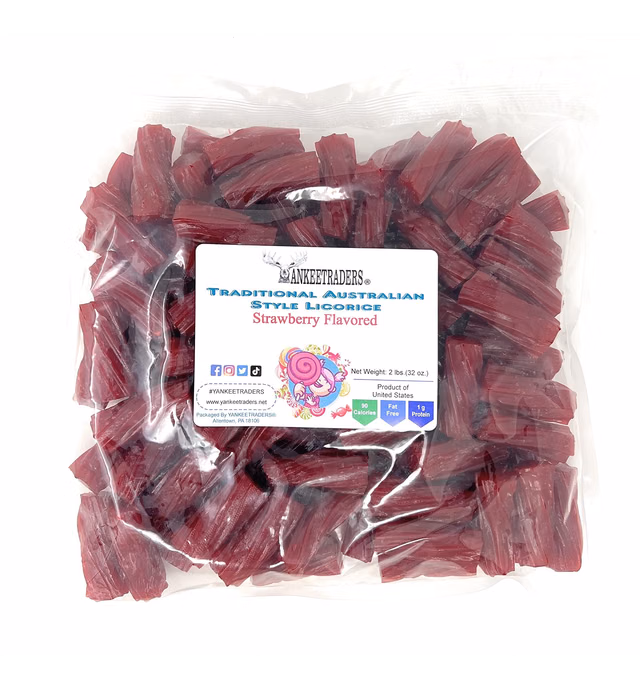Traditional Australian Liqourice Red, licorice, 32 Oz