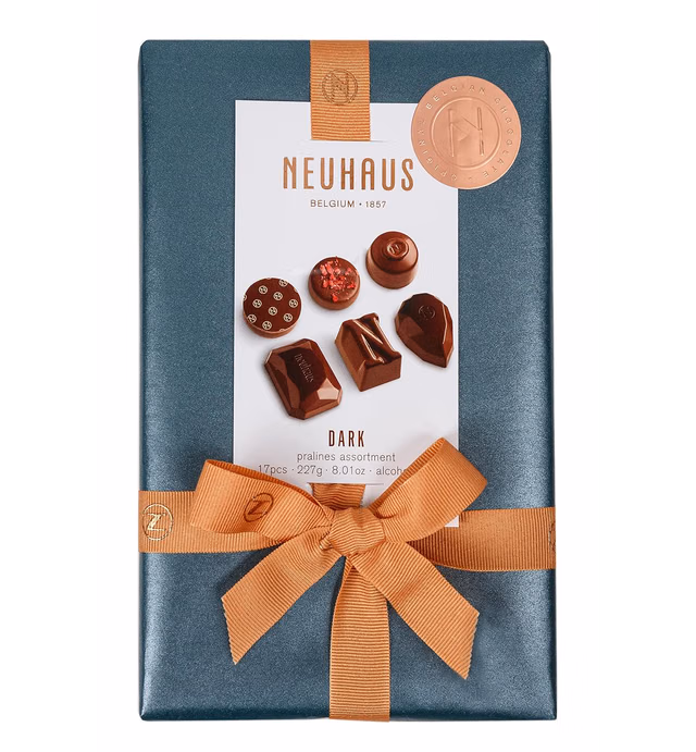 Neuhaus Belgian Chocolate - Dark Chocolate Ballotin - Pralines - 20 pcs