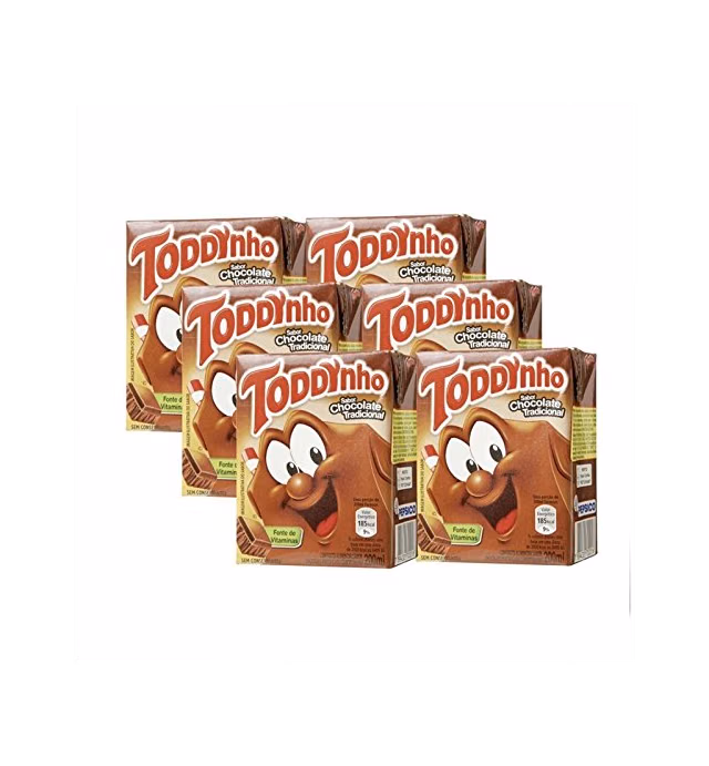 Toddynho - Chocolate Drink - 6.76 Fl Oz (PACK OF 06) | Bebida Sabor Chocolate - 200ml
