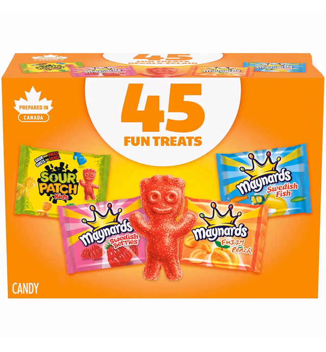 Maynards Halloween Candy, 45ct, 562g, Imported from Canada}