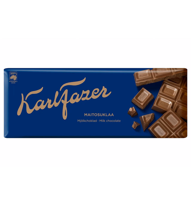 Fazer Chocolate Bar 7.05-ounce (200g) (Milk Chocolate Bar)