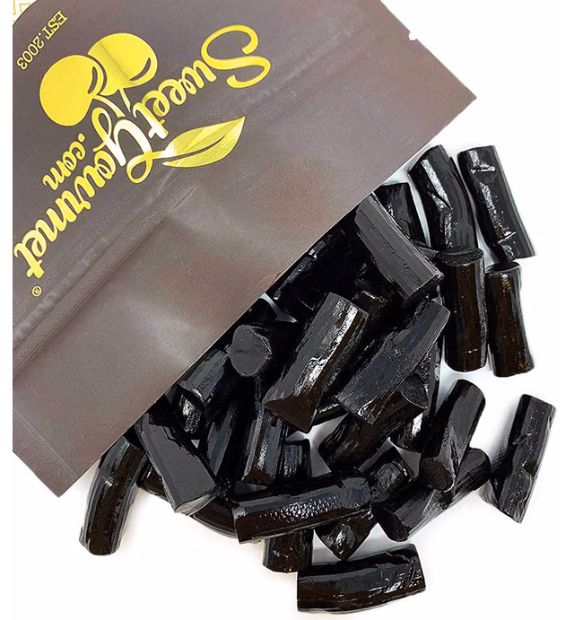 SweetGourmet Finnska Soft Sweet Black Licorice | Finnish Licorice | 2 pounds