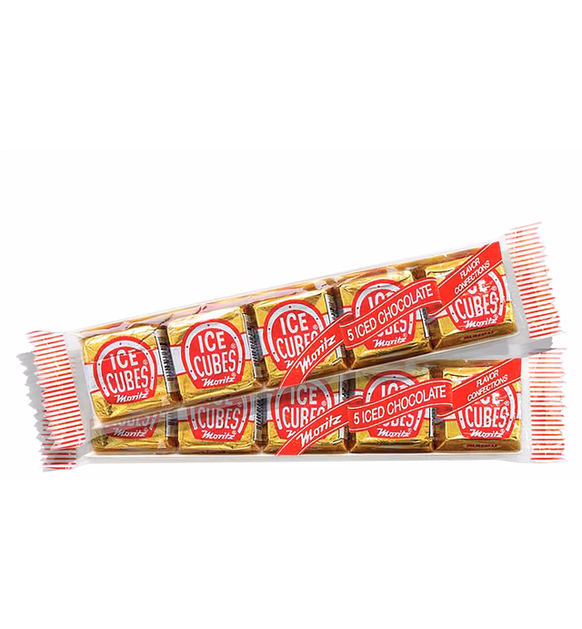 Albert's Ice Cubes Chocolate Candy, 5 Pack - 12 Count Pack