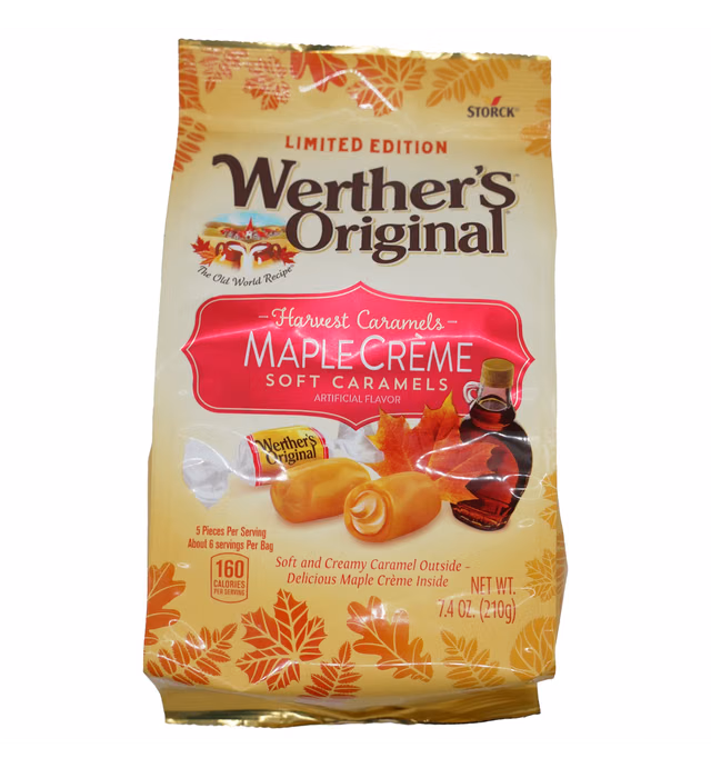 Werther's Original Maple Creme Caramels 7.4 oz. Bag