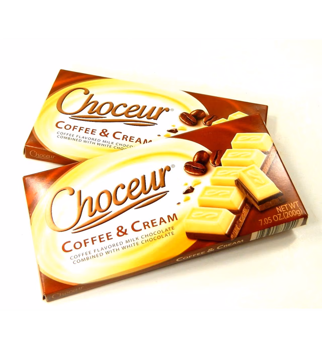 Choceur Milk Chocolate -- Coffee & Cream (Pack of 2)