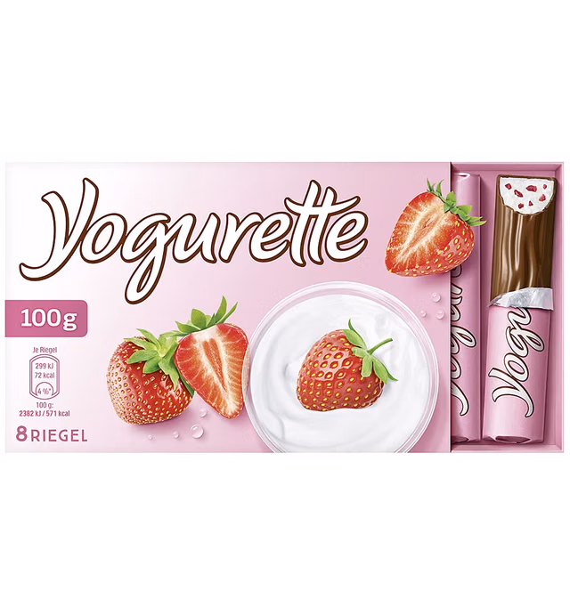 Ferrero Yogurette, 8 sticks, 100g