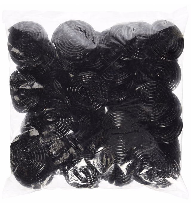 SweetGourmet Haribo Licorice Wheels, 1.5LB