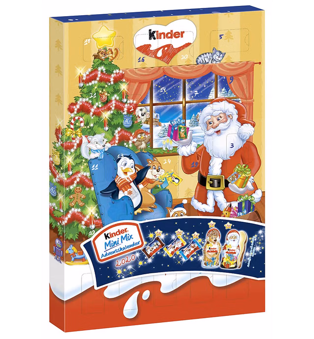 Kinder Mini Mix Advent Calendar, 152g
