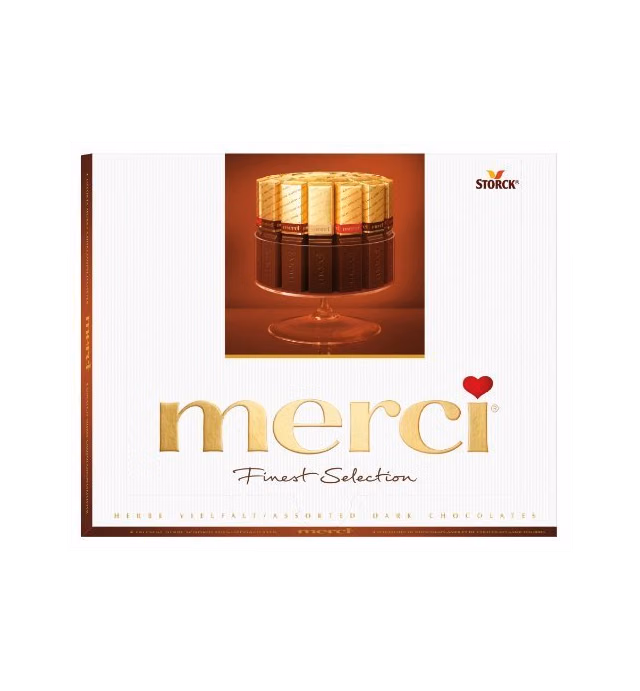 Merci European Chocolates, 7 Ounce (Pack of 4)