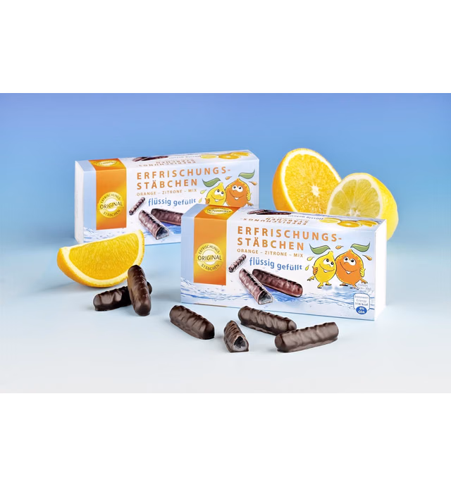 De Beukelaer Orange Lemon Refreshments Sticks 75g (10-pack)