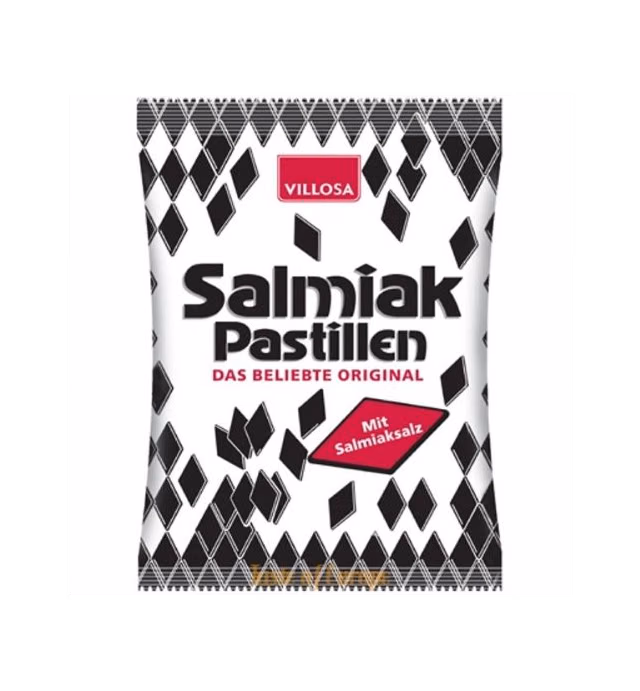 Villosa Salmiak Pastillen -Pack of 6 X 150 G