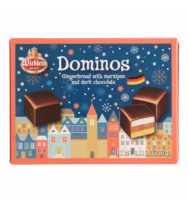 Wicklein Holiday Dominoes With Marzipan