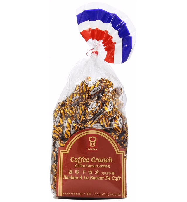 Garden Crunch Candy, Coffee, 12.3 Ounce