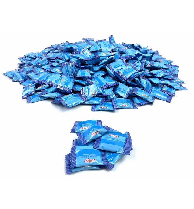 Bulk Super Strength Ginger Caramel Candy, 2 lb Bag in a BlackTie Box