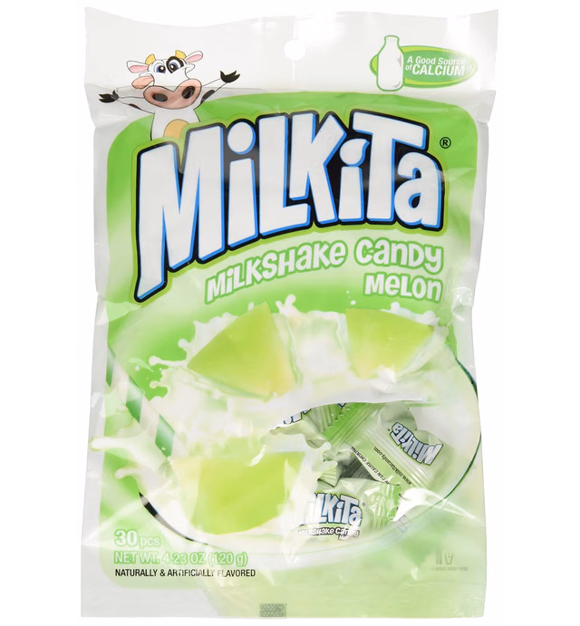 Unican - Milkita Melon Milk Candy Net Wt. 4.23 Oz
