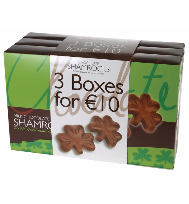 Milk Chocolate Shamrocks Triple Pack