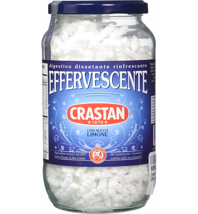 Crastan - Effervescente Limone (250 g Jars) 8.8 oz