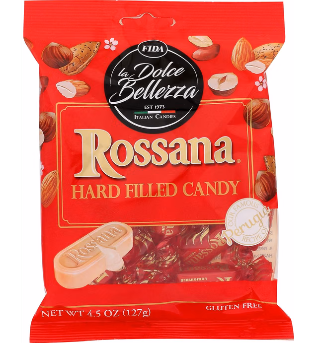 Fida Hard Filled Italian Candy, Rossana, 4.5 Ounce (Pack of 12)