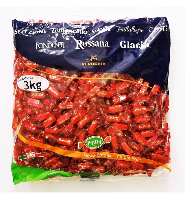 Perugina Rossana Premium Bulk Hard Candy, 6.6lb Bag
