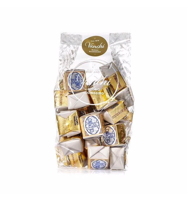 Venchi - Classic Cremini 1878 in Gift Bag, 26 Count - 10.58oz - Original Recipe Since 1878 - Gluten Free