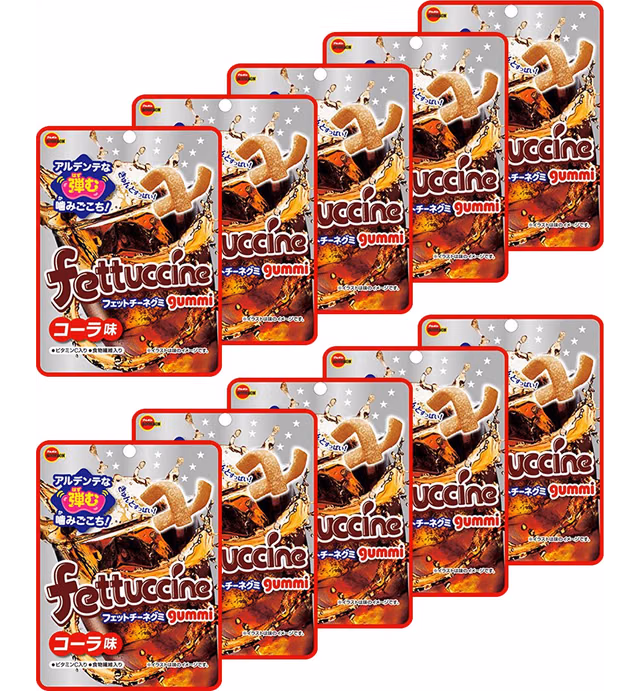 BOURBON Japan Fettuccine Gummy COLA 50g x 10pcs