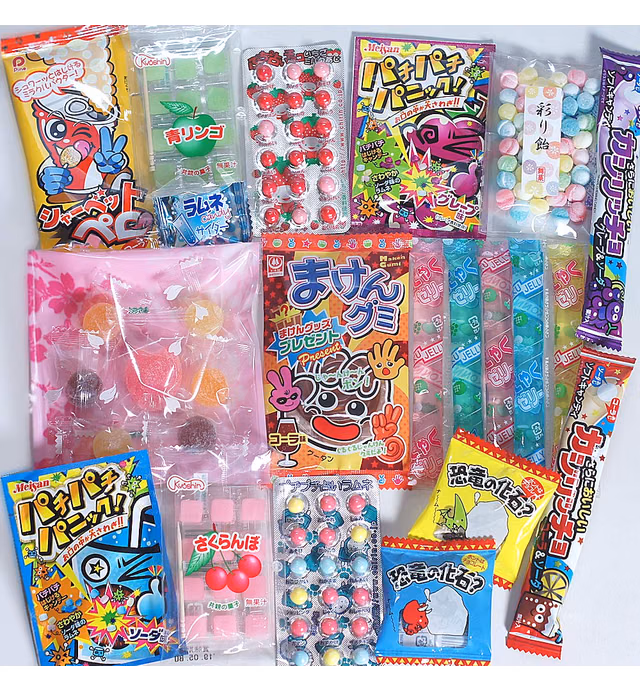 Assorted Various Japanese Candy Bundle set Everything Candy, Ramune, Gummy, Chocolate, Sweet!