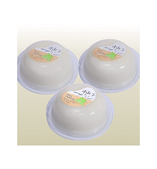 Traditional Japanese Sweets Warabimochi Wagashi Jelly Dessert Various set (YUZU pudding)