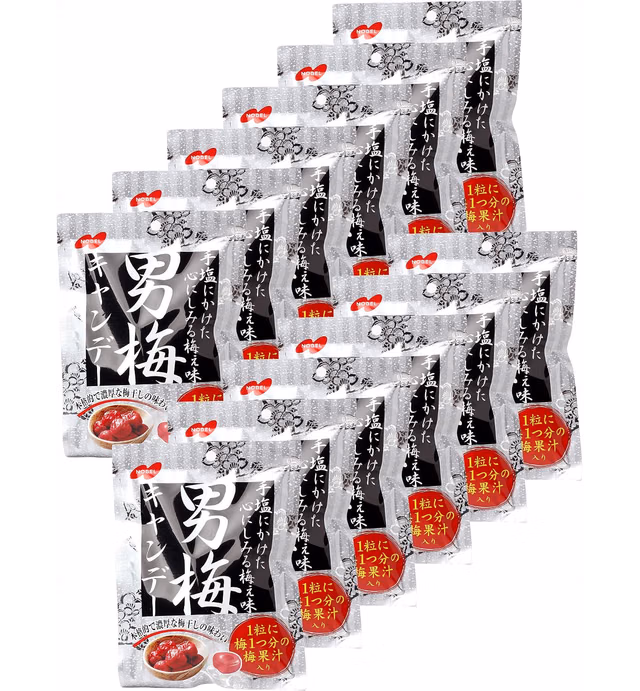 Nobel Otoko Ume Candy 2.8oz (12 Pack)