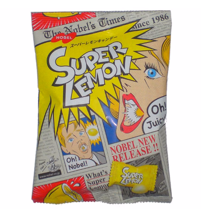 Nobel Super Lemon Candy, 3.09 Ounce