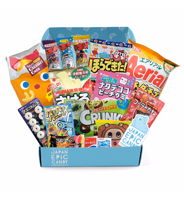 ArtMuseKitsMikash Japanese Candy Assortment - Premium Selection of Candy and Snacks Imported from Japan - DIY, Gummy, Sours, Sweets, Crackers - Japan Epic Candy (Original)